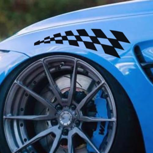 Accessoires de voiture autocollants course protection roues sourcils - 4