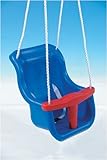 Sicherheits Schaukel Babyschaukel m Sicherheitsbügel Blau