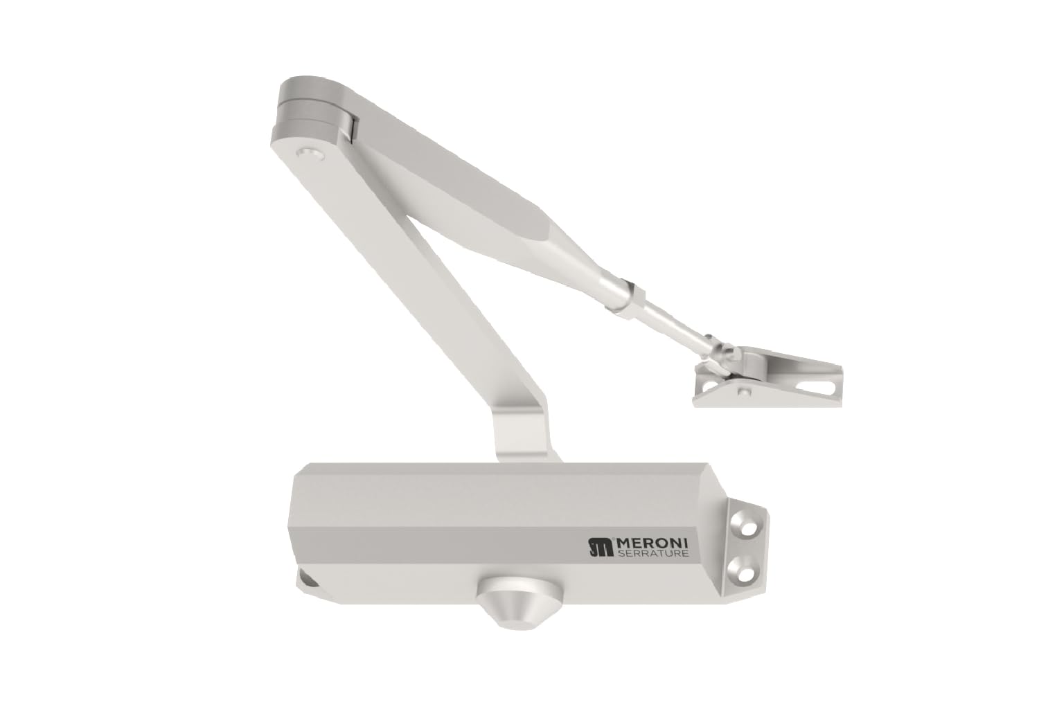 Guardian DADC11003STNA Chiudiporta, Forza Variabile EN 2/3/4, Argento (DADC13003STNA)