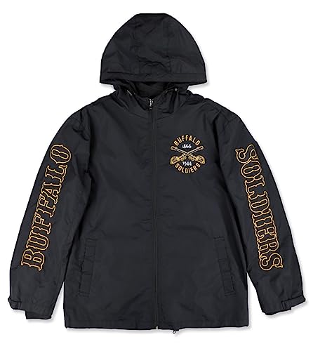 Buffalo Soldiers M7 Windbreaker Jacket Black