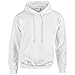 Gildan - Unisex Kapuzenpullover 'Heavy Blend' , White, Gr. L
