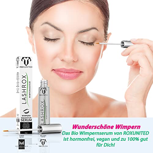 Wimpernserum ohne Hormone von Blackrox Roxunited Cosmetics Lashrox