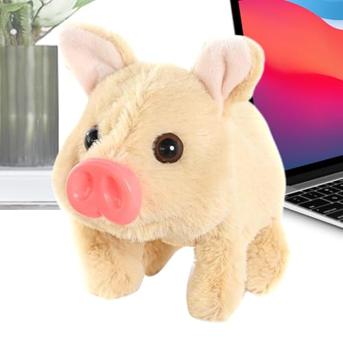 Genérico Animal Interactivo Realista,Juguete Suave De Compañía para Mascota - Control por Voz Inteligente Suave Y Duradero para Bebés Niñas Y Niños