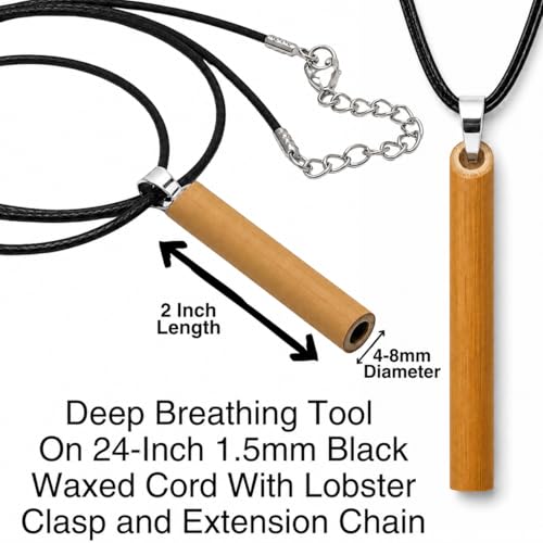Stress Straws 3-Pack Mindful Breathing Straw Necklaces For Natural Anxiety Relief- Yoga Breath Work Jewelry For Meditation And Deep Breathing Calming Exercises — view 6