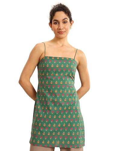 Image of Libas Printed Cotton Straight Kurti Suit