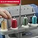 SINGER X5004-HD Metal Frame Serger & Overlock Machine | 2-3-4 Stitch Capability, 8 Built-in Stitches, 1300 Stitches per Minute, Adjustable Differential Feed & 2 LED Lights (Grey/Blue)