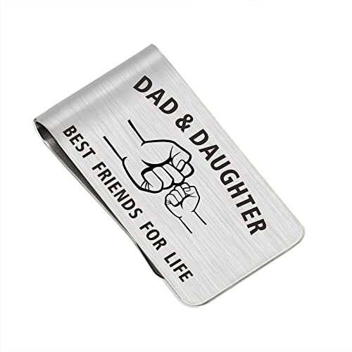 Emideary Money Clip for Men, Stainless Steel Front Pocket Wallet