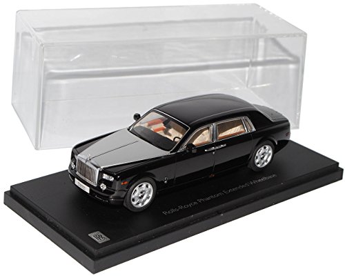 Preisvergleich Produktbild Kyosho Rolls Royce Phantom 2012 Schwarz Silber 1 / 43 Modell Auto