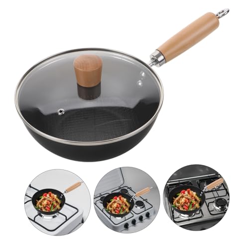 Sartén wok mini antiadherente de hierro COLLBATH miniatura 2