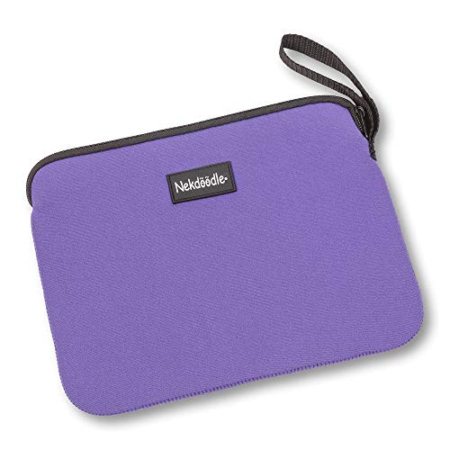 Neoprene Swim Bag - Mini Travel Cosmetic Multi-Purpose Tote - Purple