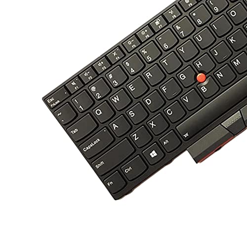 Siakoocty - Repuesto para laptop con teclado de señalización para Lenovo ThinkPad T470 T480 A475