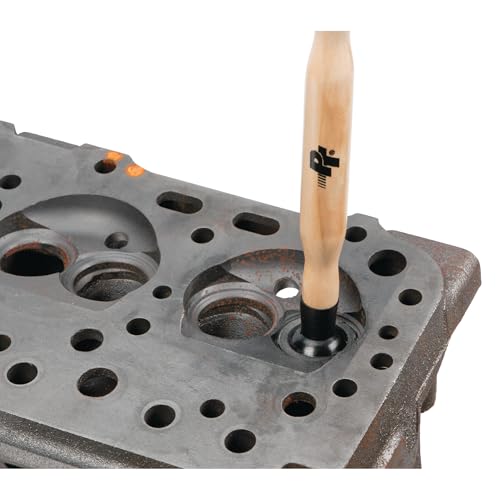 Image of Performance Tool W80571 Valve Lapping Tool with Heavy Duty Rubber Suction Cups and Hardwood Handle - Large Size for 1 1 /8-Inch and 1 3 /8-Inch Valves
