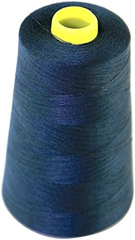 HW Products Navy Superior Polyester Sewing Thread 5000 yard cone