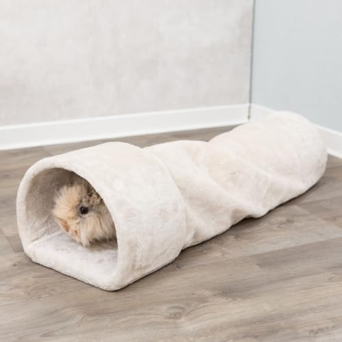 TRIXIE Kuscheltunnel - beige 27 × 21 × 80 cm