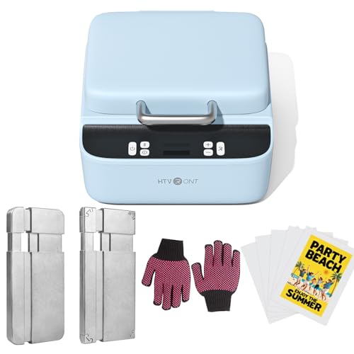 HTVRONT Phone Cases Heat Press - 3D Vacuum Heat Press with is Software, Auto Temperature Control. Includes 2 Adjustable Phone Fixture(Compatible with iPhone & Android)