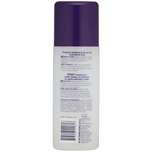 John Frieda Frizz-Ease Dream Curls Daily Spray 198ml 6 Pack miniatura 2