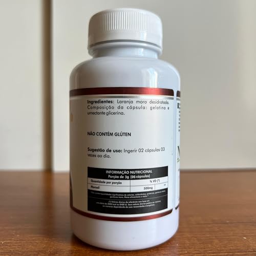 Morosil Laranja Moro Original 120 Cápsulas 500mg