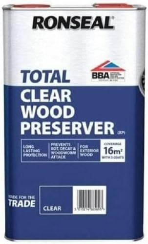Ronseal Clear Trade Total Wood Preserver 5L