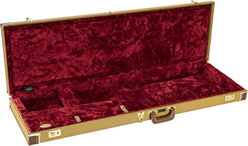 Fender Classic Series – Etui Rigide Pour Guitare Basse Électrique – Jazz Bass/Precision Bass – Tweed - Les Beatles, Paul McCartney, John Lennon, RIngo Starr, George Harrison Fender Classic Series - Etui Rigide Pour Guitare Basse Électrique - Jazz Bass/Precision Bass - Tweed – Image 3