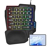 Facile à utiliser : faites fonctionner les jeux plus facilement et plus efficacement avec le clavier mécanique portable. Les opérations complexes avec plusieurs boutons peuvent être simplifiées à un seul bouton, ce qui rend les combos et sauts de haut niveau faciles à réaliser.