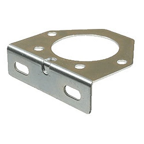 POLLAK RV Trailer 7-Way Connector Bracket - 11-771 Wiring Connector Mounting Bracket (1)