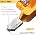 Manual Tile Cutter, 2 in 1 Glass Tile Cutter Hand Tool with Glass Breaking Pliers, Mirror Cutting Kit with 3 Tungsten Steel Blade for Home DIY Cutting Glass, Mirror, Ceramic Tile, Glazed Tiles