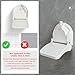 Shower Foot Rest for Shaving Legs,Shower Shaving Foot Rest,Foot Rest for Shower with Powerful Suction Cup,Foldable Shower Shaver Foot Rest Suitable for RV Bathroom,Easy to Carry While Traveling