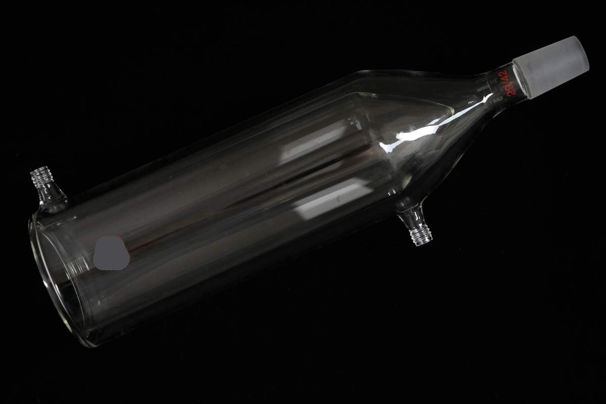 Trampa de vacío de vidrio de 2L, trampa fría for hielo seco, junta de 100mm de diámetro exterior 29/42, protege tu bomba de vacío, 1 ud.