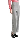United Colors of Benetton Pantalon 4b8udf02p, Pied de Poule Noir et Blanc 931, L Femme...