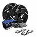 R1 Concepts Front Brakes and Rotors Kit |Front Brake Pads| Brake Rotors and Pads| Semi Metallic Brake Pads and Rotors| Hardware Kit|fits 2007-2016 Acura RDX; Honda Accord Crosstour, Crosstour, CR-V