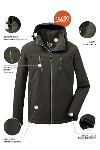 Veste Softshell Killtec Premium Homme Vêtement Outdoor Résistant