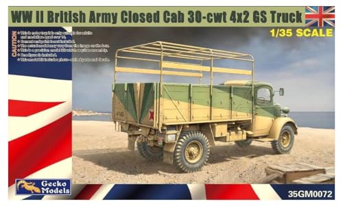 Gecko Models 35gm0072 Maquette Camion WWII British Army 30cwt 4x2 GS Truck 1/35ème