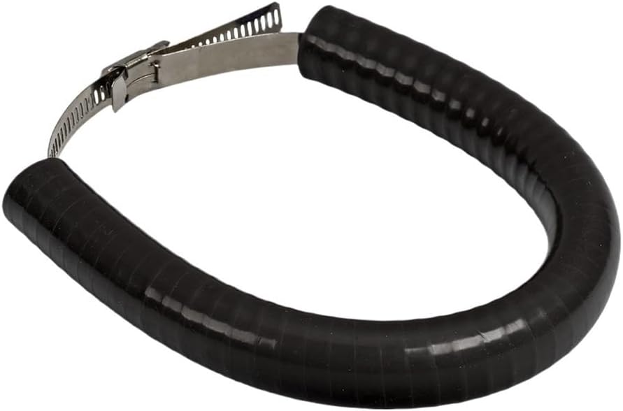 Universal Motorcycle Exhaust Protector 100mm-160mm Round Exhaust Protector Exhaust Pipe Fixing Ring Pipe Heat Shield Wraps