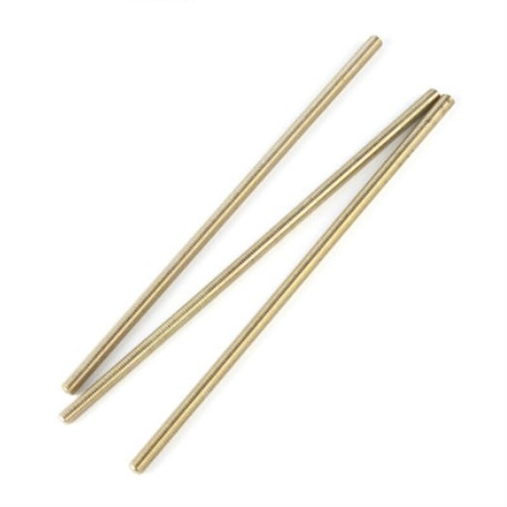 2Pcs M16 x 250mm Entièrement Filetée Tige 304 Inox Acier Droite Main