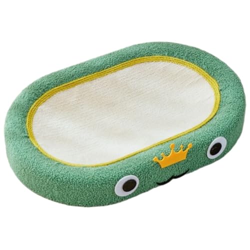 Jingshihaisu 猫爪とぎ 猫 ベッド 爪研ぎ ソファー型 爪とぎ マット 天然サイザル麻 四季通用 天然素材 安全 無味 耐久 滑り止め付き 省スペース 運動不足改善 家具破壊防止 ストレスと孤独を減らす 大型 猫用品 室内 室外 客間 バルコニ