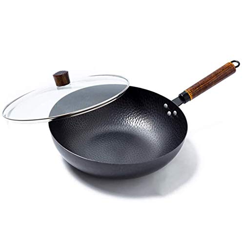 Set de woks con tapa antiadherente para cocina a gas miniatura 2