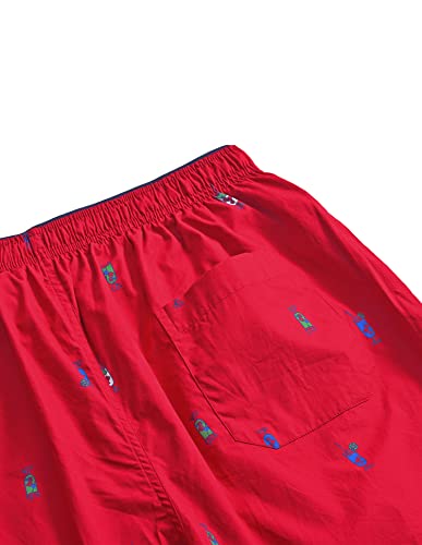 Image of U.S. POLO ASSN. Men's IYAD Printed Mid Rise Cotton Lounge Pants