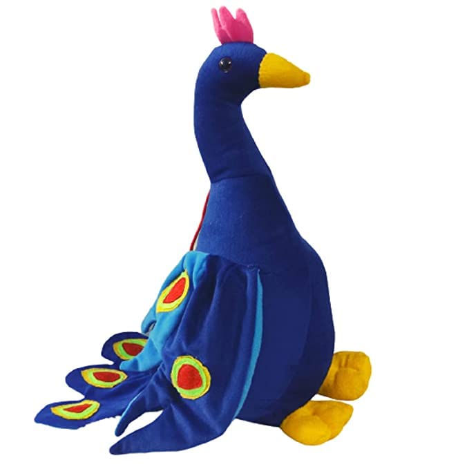 CHI-CHIMPU TOYS Peacock Soft Toy (Stuffed Bird) Soft Toys for Kids | Peacock Soft Toy | National Bird of India | Stuff Toys for Kids | Peacock Toy for Kids (B0BFQHGYBG) Amazon Price History, Amazon Price Tracker