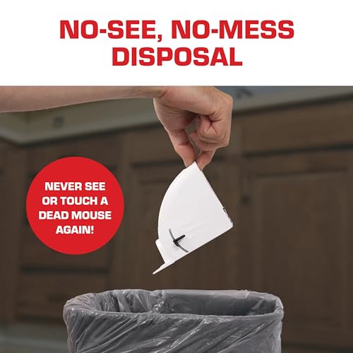 Image of Tomcat Kill & Contain Mouse Trap,Never See a Dead Rodent Again,2 Traps,(Pack of 4)