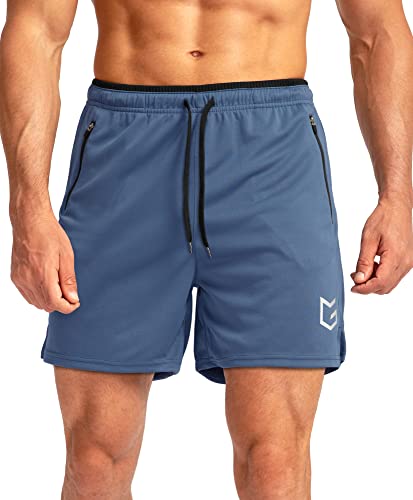 Image of G Gradual Men's Gym Workout Shorts Zipper Pockets 5 inch / 7 inch Quick Dry Breathable Runing Athletic Short for Men