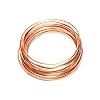 20 Gauge, 99.9% Pure Copper Wire (Square) Dead Soft CDA #110 Made in USA - 100FT by CRAFT WIRE #2