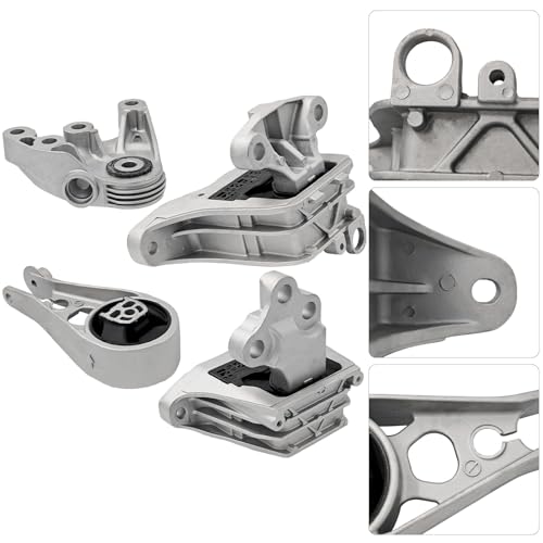 Censeanku 4PCS Engine Mounts & Automatic Transmission Mount Compatible with Chevy Equinox 2018-2024, fits for GMC Terrain 2018-2021 1.5L FWD, Replace# 84884383 84146942 by Censeanku - Image 7