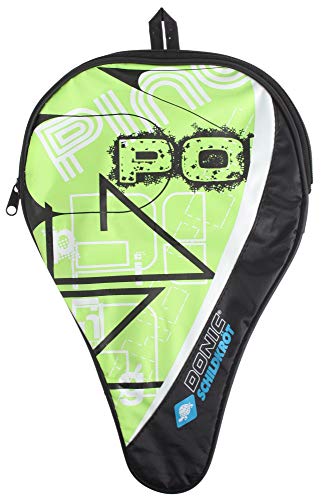 Donic-Schildkröt Tischtennis Schlägerhülle Classic – für 1 Schläger mit Ballfach für 3 Bälle – schützt Belag vor Staub & Schmutz – strapazierfähiges Polyester