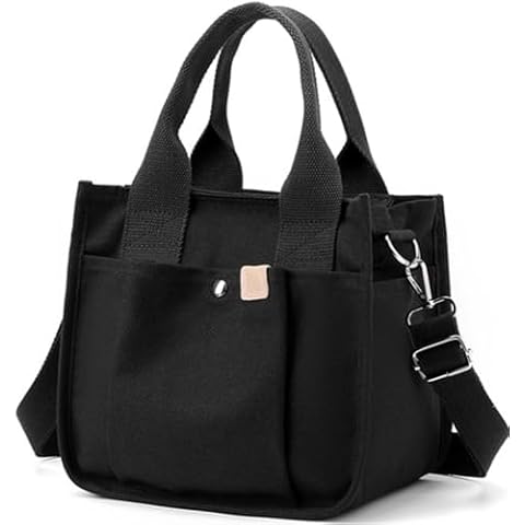 Tuobo Mini Small Canvas Tote Bag Cover