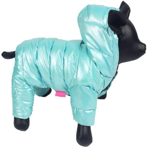 Dog Coat Winter Dog Clothes Jumpsuit Warm Puppy Down Jacket Lightweight Outdoor Padded Pet Coat for Small Medium Dogs Cover