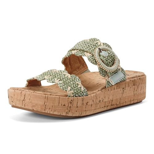 Sandales compensées Subtle Earth contre les pieds sensibles été en cuir