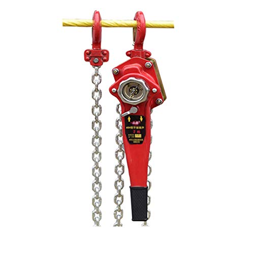 JTB Polipasto De Cadena Manual con Gancho, Manual Tornos 1 Ton, Ton 2 Capacidad de Carga...