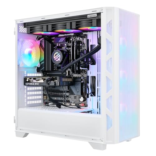 Gaming PC (Ryzen 7 5700G 8X 4.6GHz, grafica Vega 16GB DDR4 RAM ad alta velocità, SSD NVMe da 1TB Win 11 Pro) RGB Gamer - PC Desktop - Immagine 5