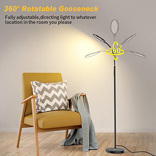 Öuesen Lampada da Terra, Piantana LED 12W,3