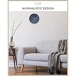 Modern Scandinavian Quartz Wall Clock